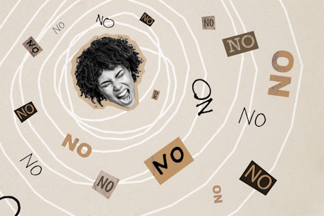 shouting-no